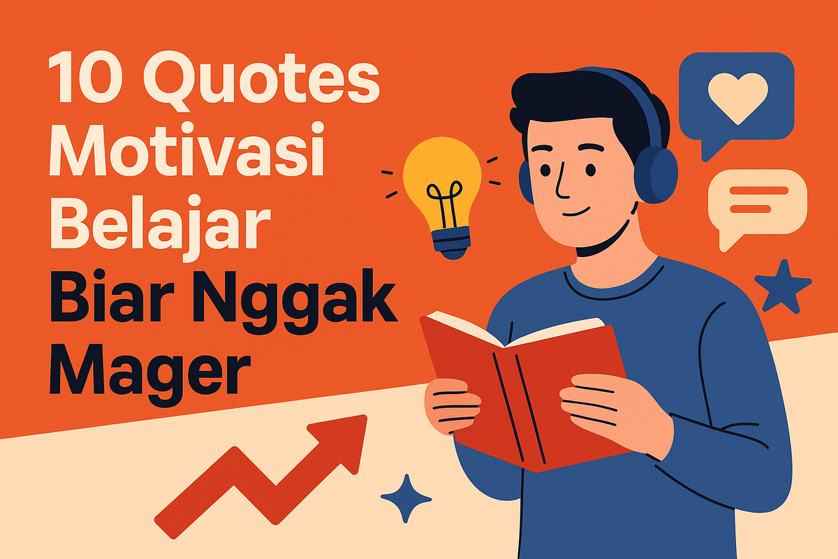 10 Quotes Motivasi Belajar Biar Nggak Mager