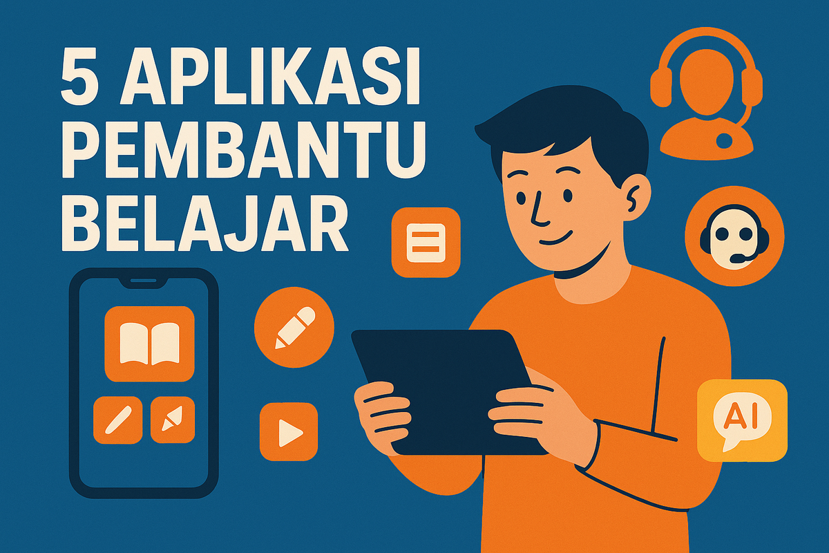 5 Aplikasi Pembantu Belajar yang Wajib Dimiliki