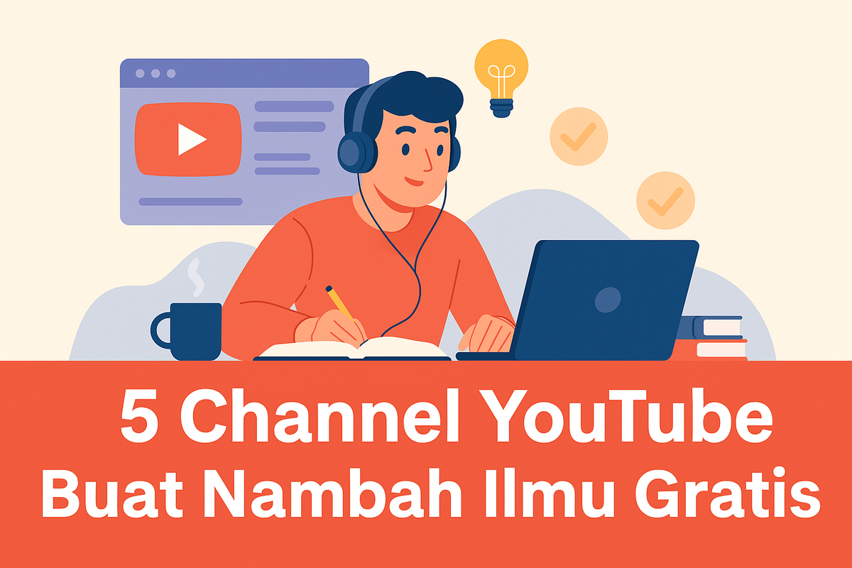 5 Channel YouTube Buat Nambah Ilmu Gratis