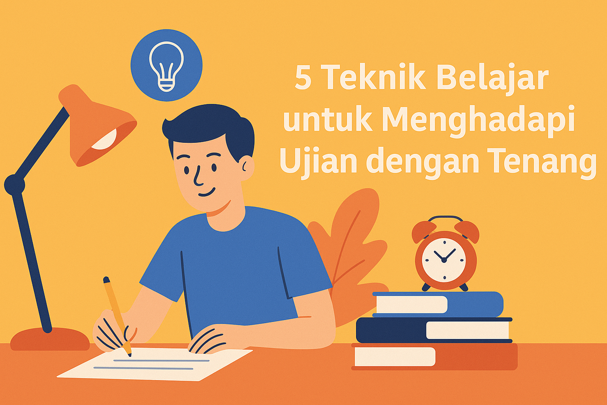 5 Teknik Belajar untuk Menghadapi Ujian dengan Tenang