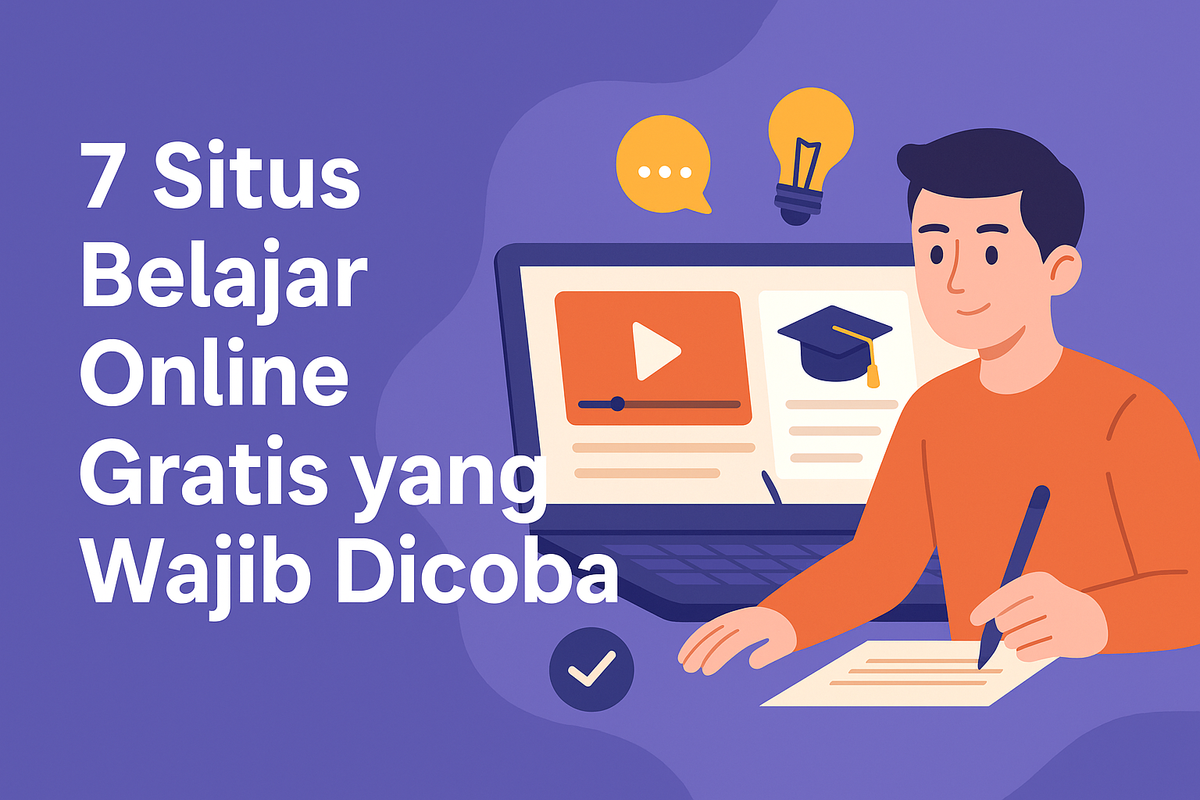 7 Situs Belajar Online Gratis yang Wajib Dicoba