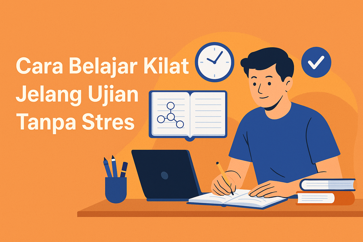 Cara Belajar Kilat Jelang Ujian Tanpa Stres