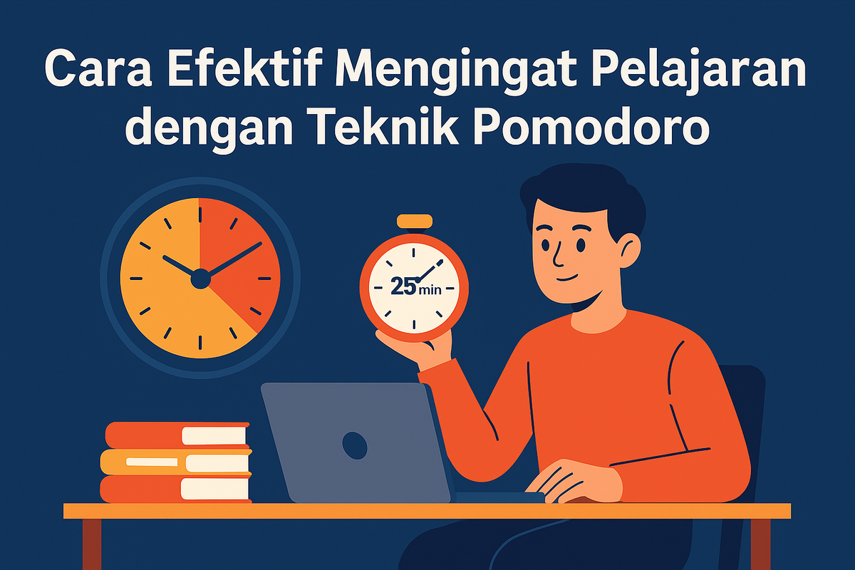 Cara Efektif Mengingat Pelajaran dengan Teknik Pomodoro