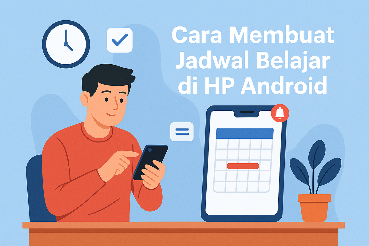 Cara Membuat Jadwal Belajar di HP Android