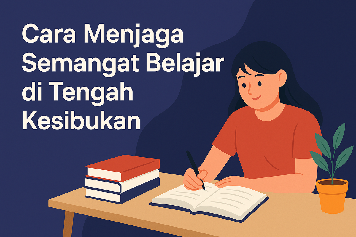 Cara Menjaga Semangat Belajar di Tengah Kesibukan