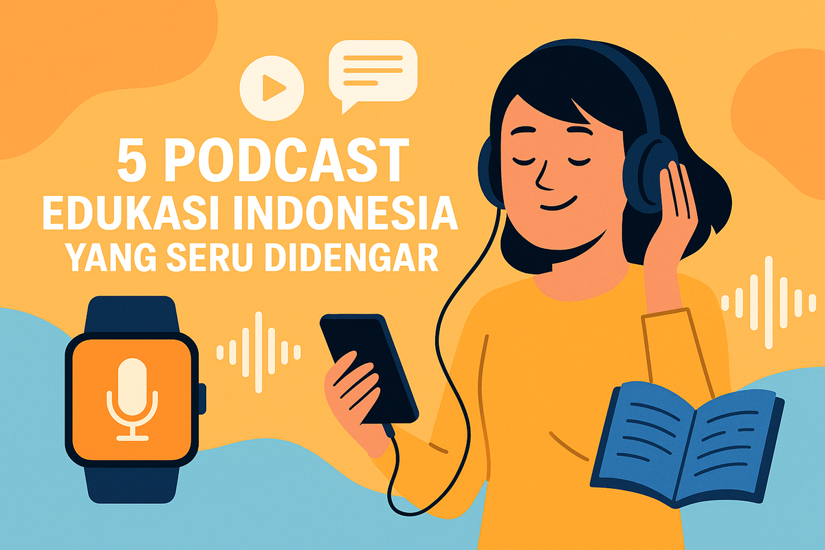 5 Podcast Edukasi Indonesia yang Seru Didengar