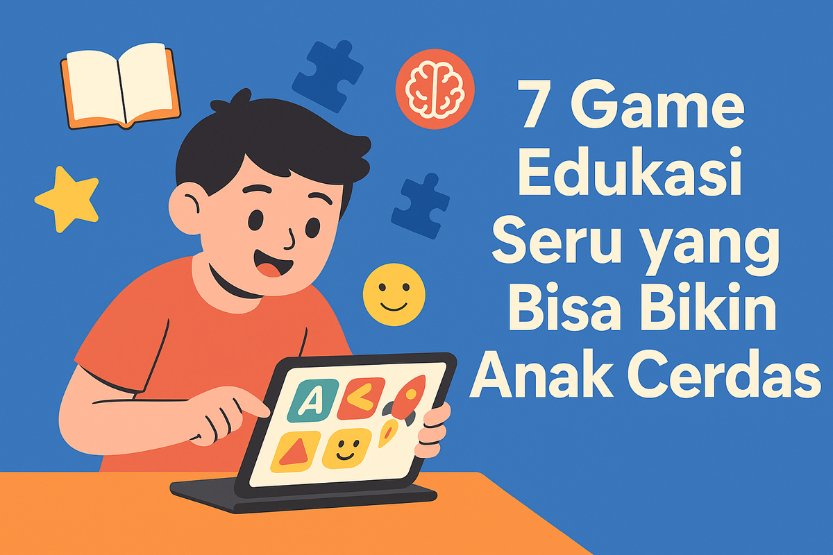 7 Game Edukasi Seru yang Bisa Bikin Anak Cerdas