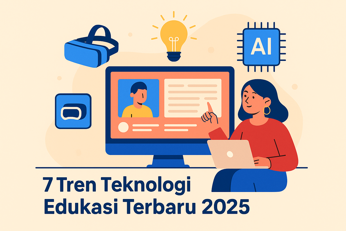 7 Tren Teknologi Edukasi Terbaru 2025