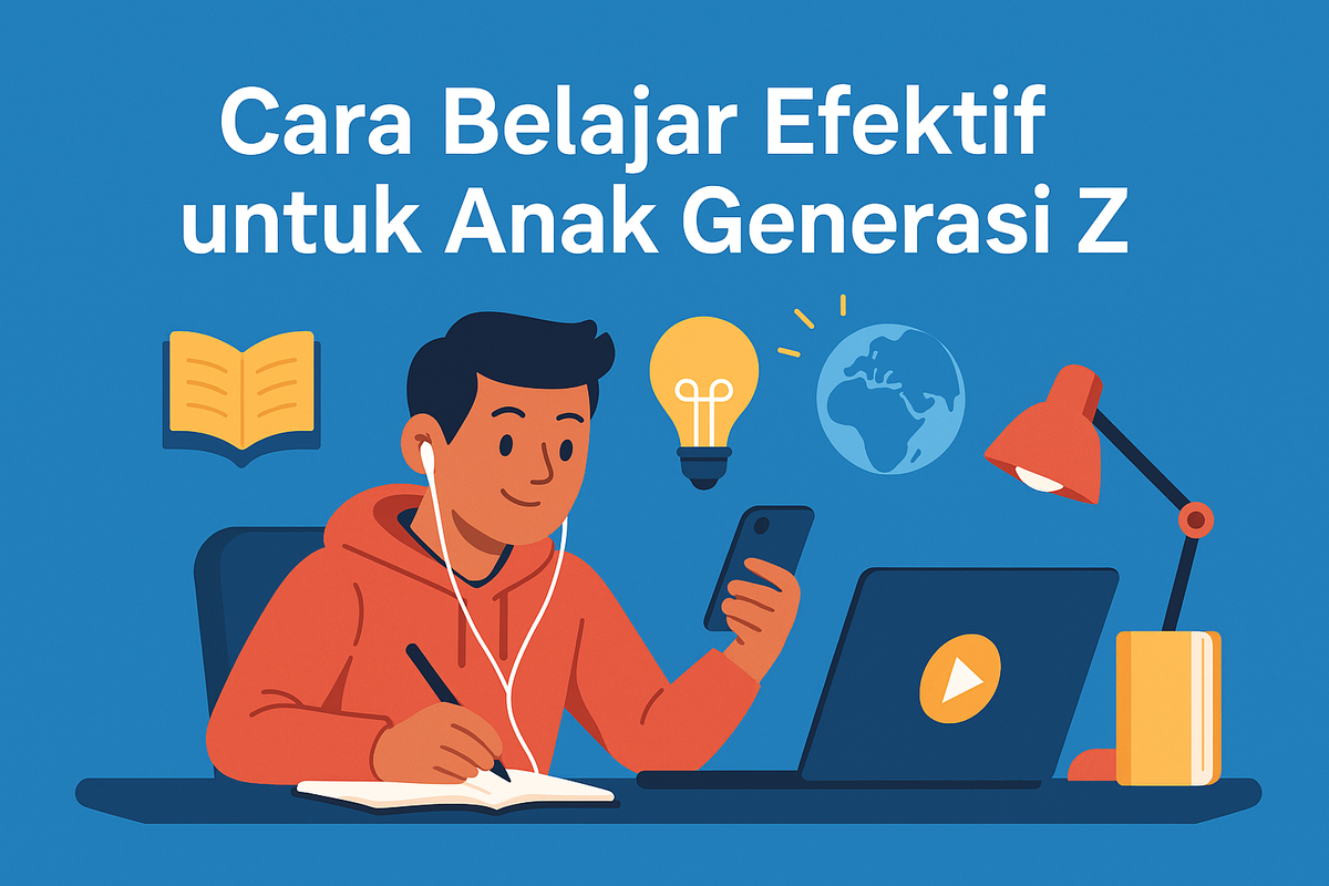 Cara Belajar Efektif untuk Anak Generasi Z