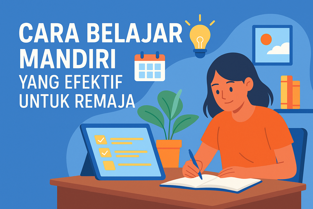 Cara Belajar Mandiri yang Efektif untuk Remaja