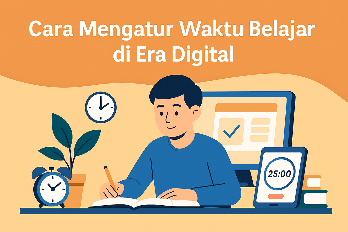 Cara Mengatur Waktu Belajar di Era Digital