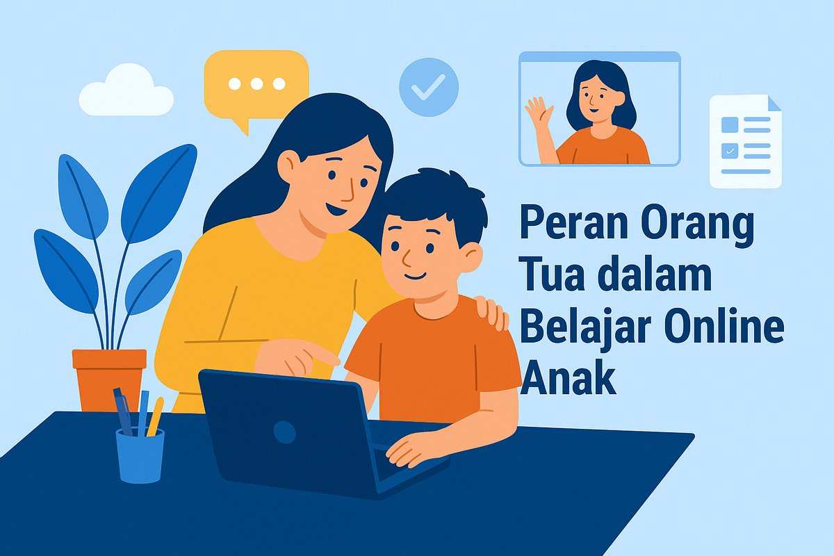 Peran Orang Tua dalam Belajar Online Anak