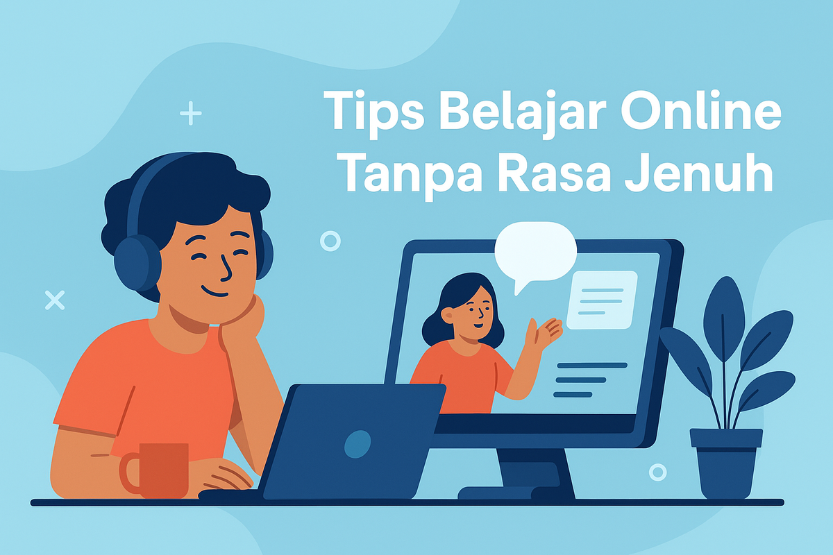 Tips Belajar Online Tanpa Rasa Jenuh